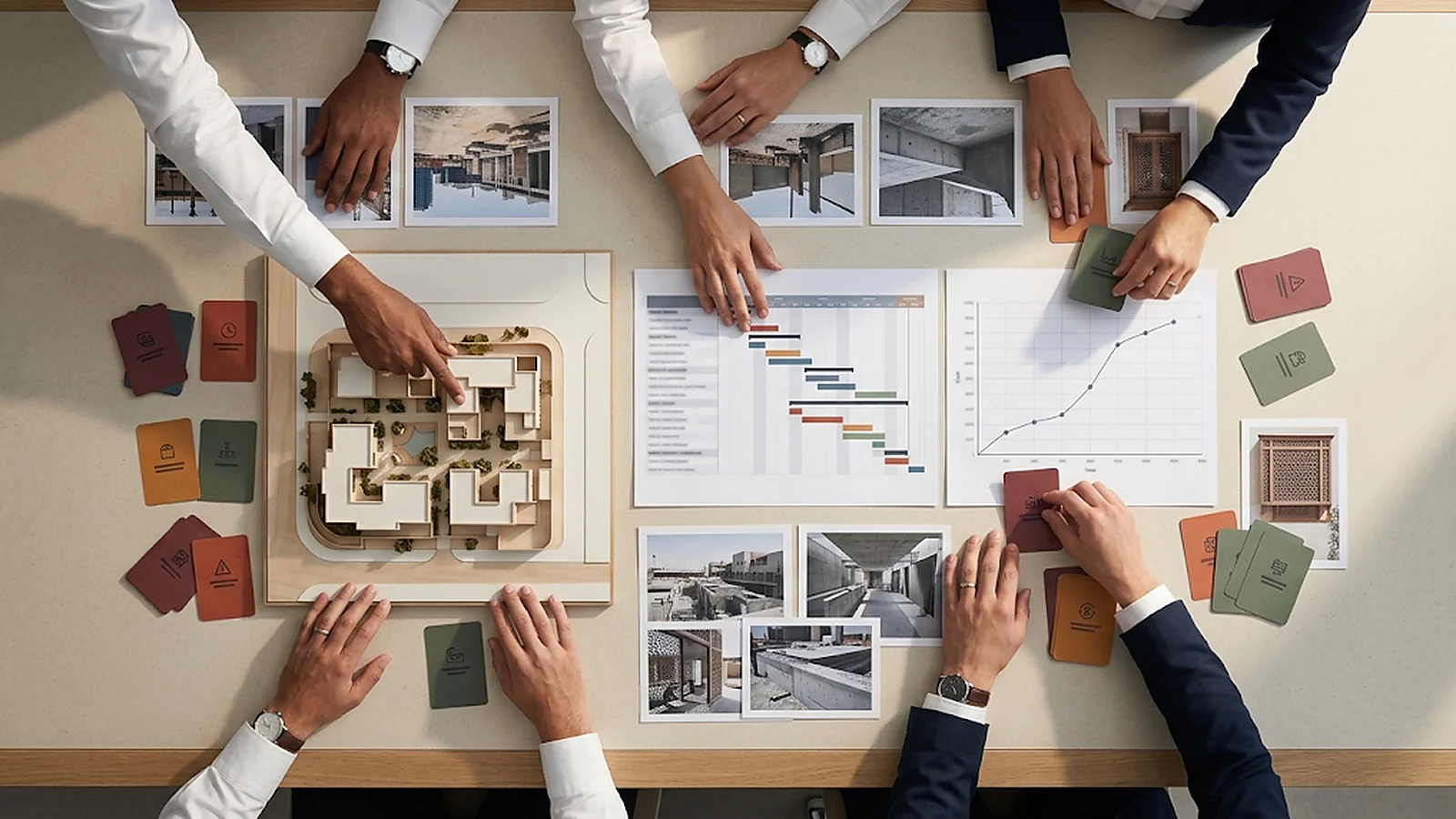 Integrated technical and commercial evidence arranged for a decision